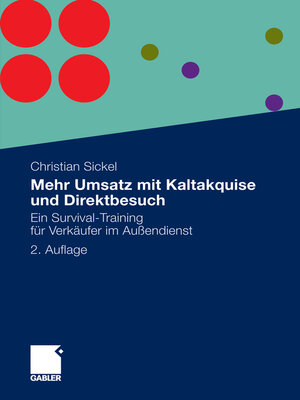 cover image of Mehr Umsatz mit Kaltakquise und Direktbesuch
